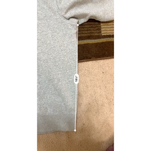 New Ralph Lauren Big & Tall Polo Bear Fleece Crewneck Sweatshirt 3XB Gray - Picture 7 of 9